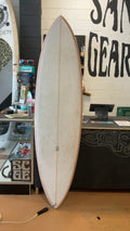 Brinker Surfboard (Mid) 7' 2 Pink/White (With FCS Board Bag)
