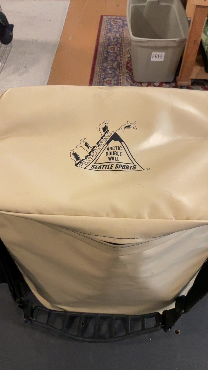 Seattle Sports Frost-Pak Slinger Cooler 33qt Beige/Black