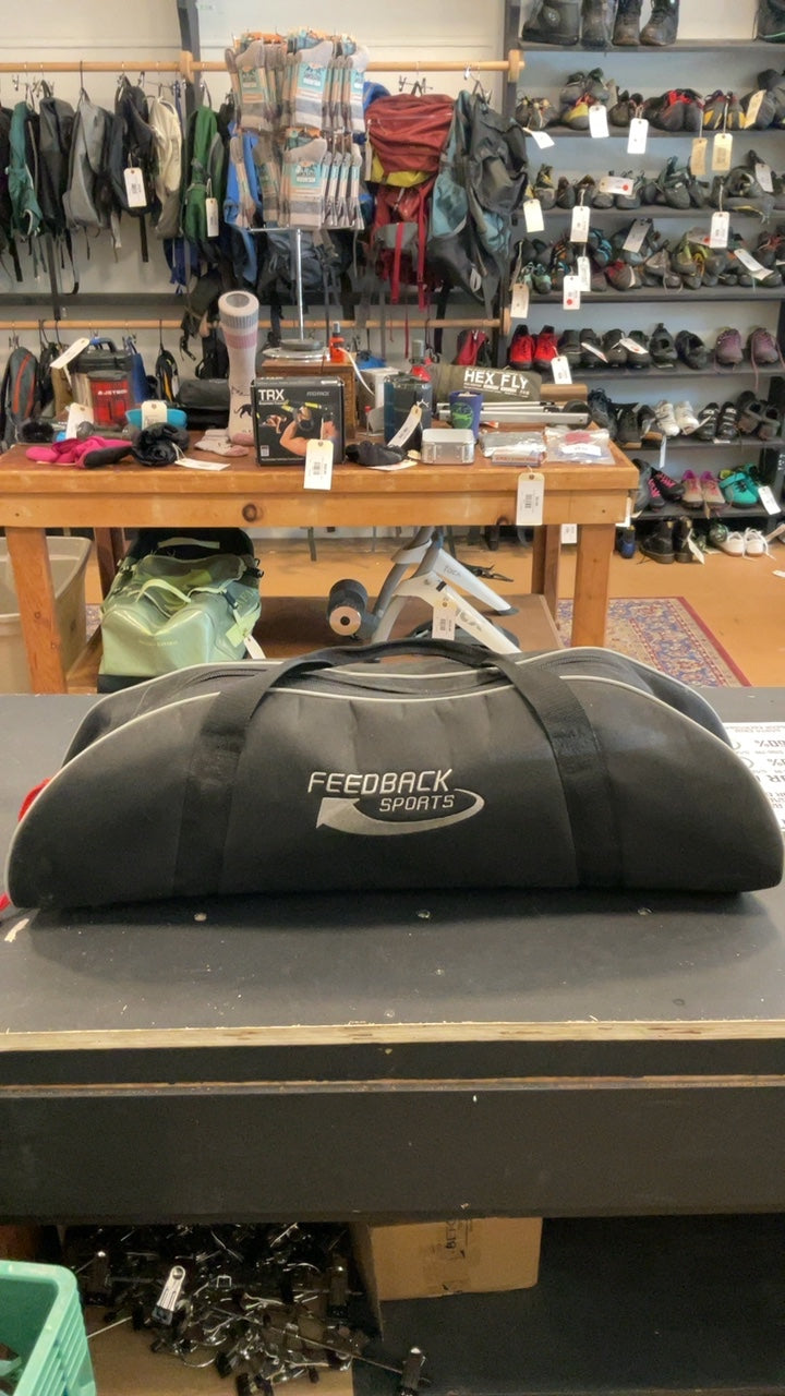 Feedback Sports Omnium Portable Bike Trainer Red