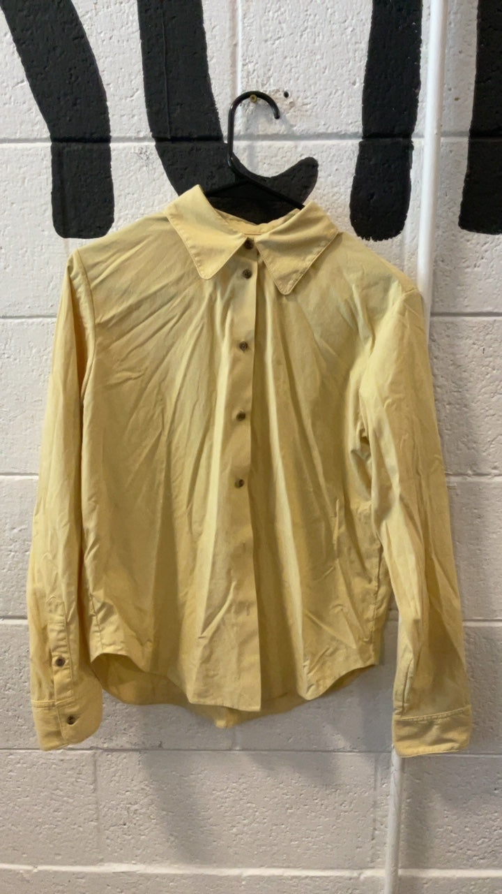 Hikerkind Longsleeve (Button-Up) S Yellow