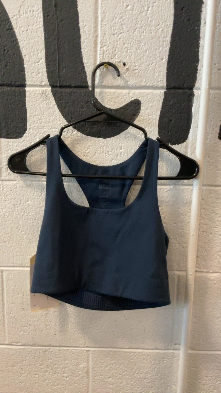 Girlfriend Collective Sports Bra S Blue