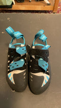La Sportiva W's Tarantula Boulder Shoes (Climbing) W's 35.5/5 White/Blue/Black