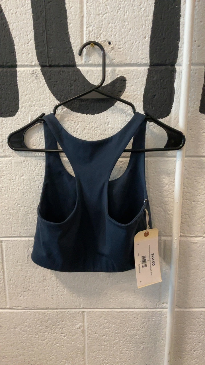 Girlfriend Collective Sports Bra S Blue