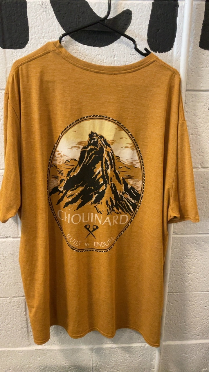 Patagonia Chouinard Crest Athletic T-Shirt 3XL Orange