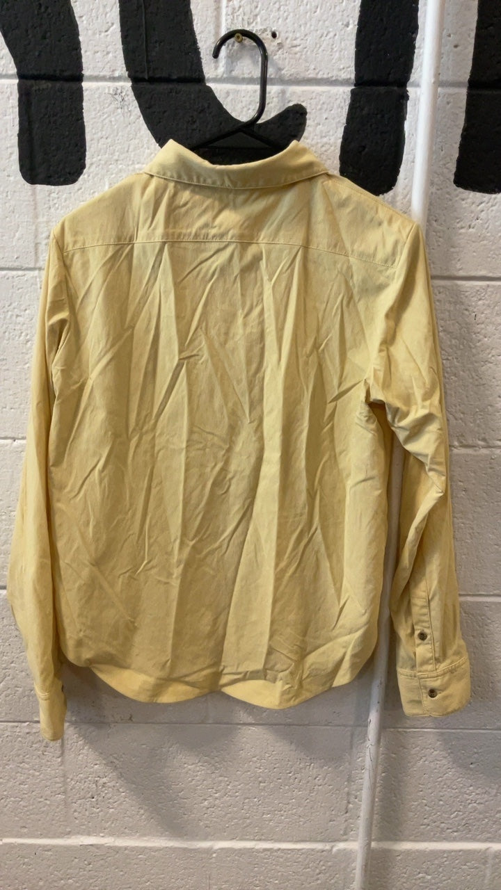 Hikerkind Longsleeve (Button-Up) S Yellow