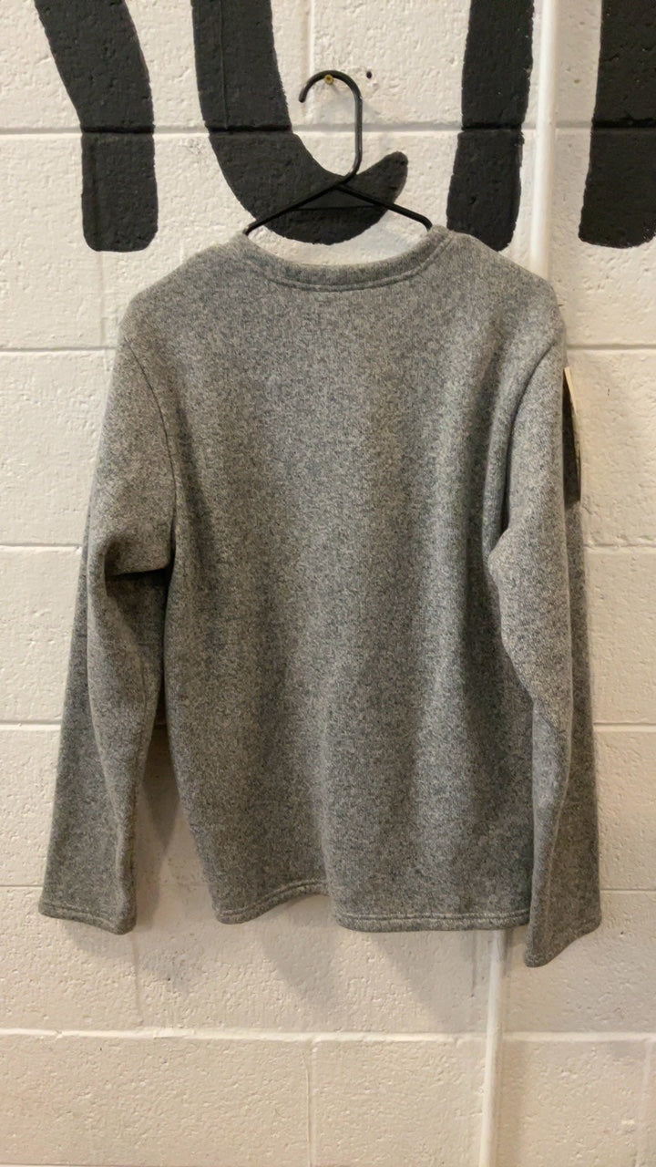 Patagonia Henley Pullover Sweater M Grey