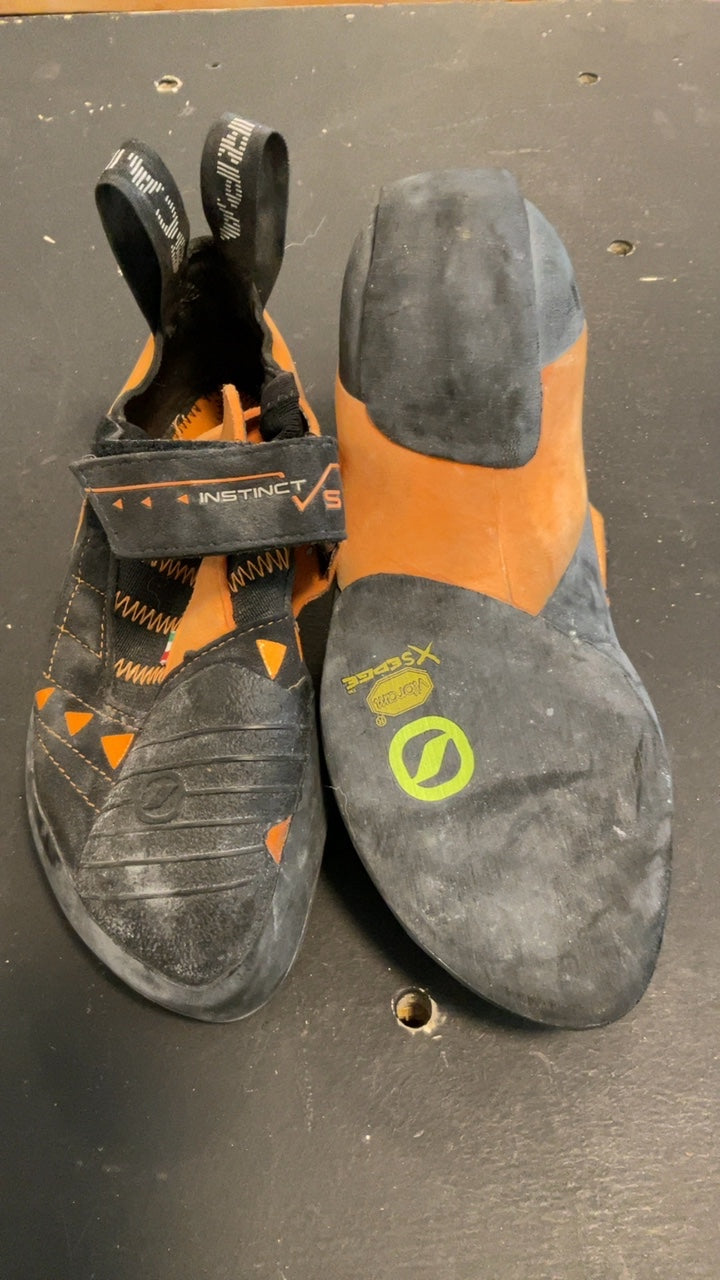 Scarpa Instinct Shoes (Climbing) 37 Orange/Black