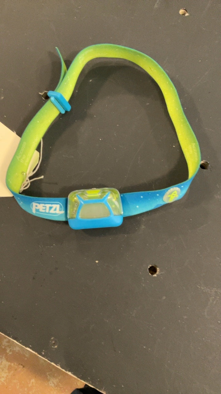 Petzl Headlamp Green/Blue