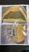 Vaude Camping (Tent) 2 Person Green/Yellow