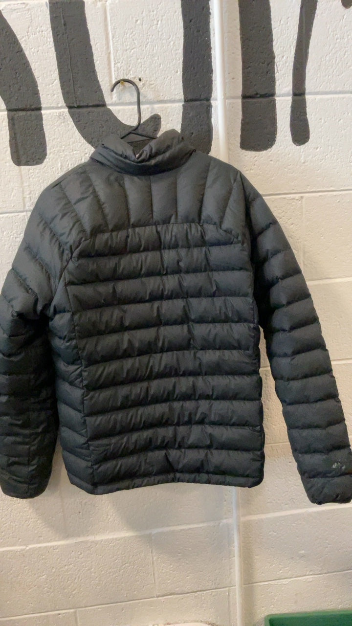LL Bean Down Jacket M Black