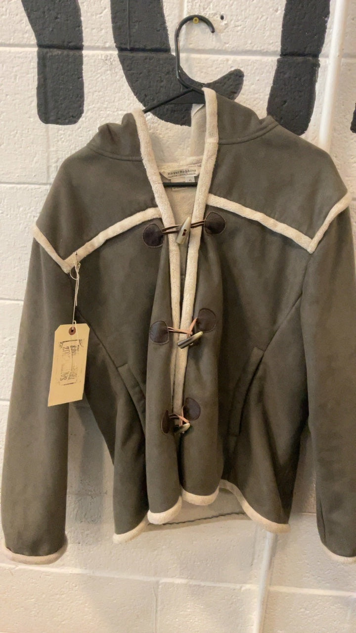 Royal Robbins Jacket XL Olive Faux