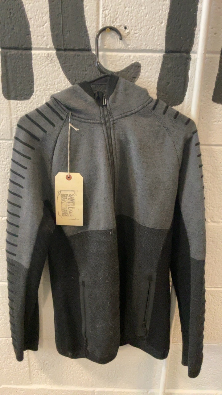 Smartwool Jacket M Black Grey Hooded