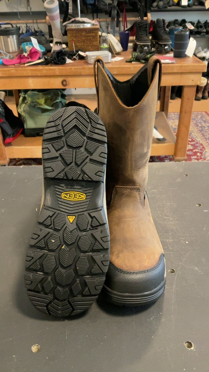 KEEN Boots Carbon Toe 8.5 Brown/Black