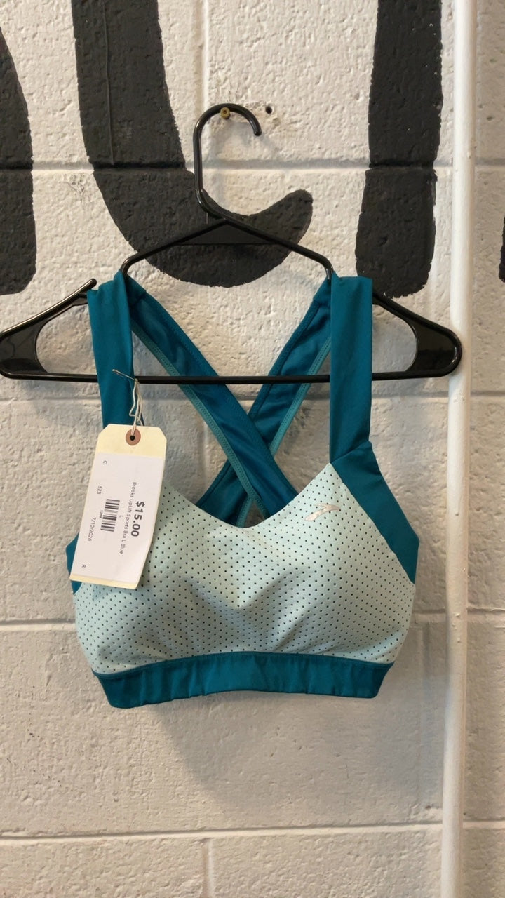 Brooks UpLift Sports Bra L Blue