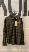 Billabong Longsleeve (Button-Up) L Green/Black