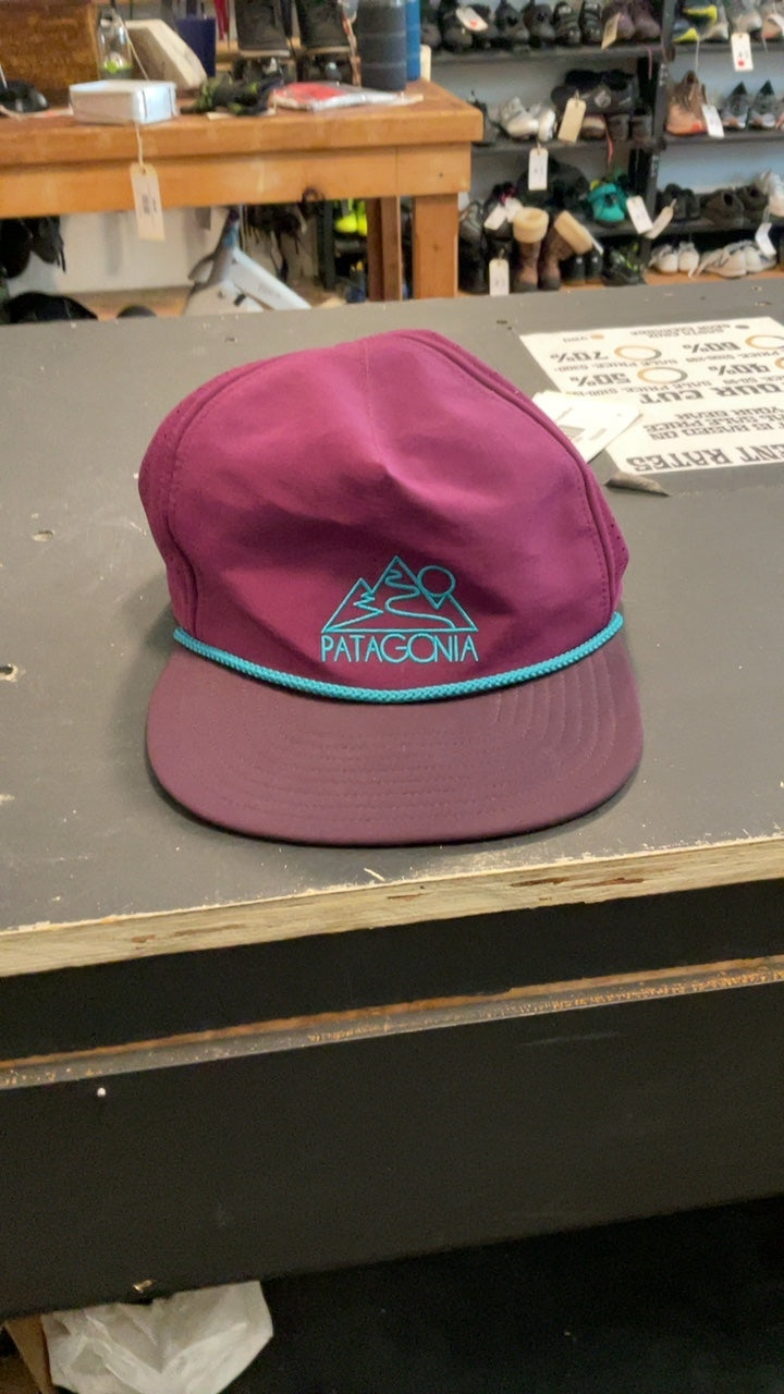 Patagonia Hat (Drawstring) Pink/Purple/Blue