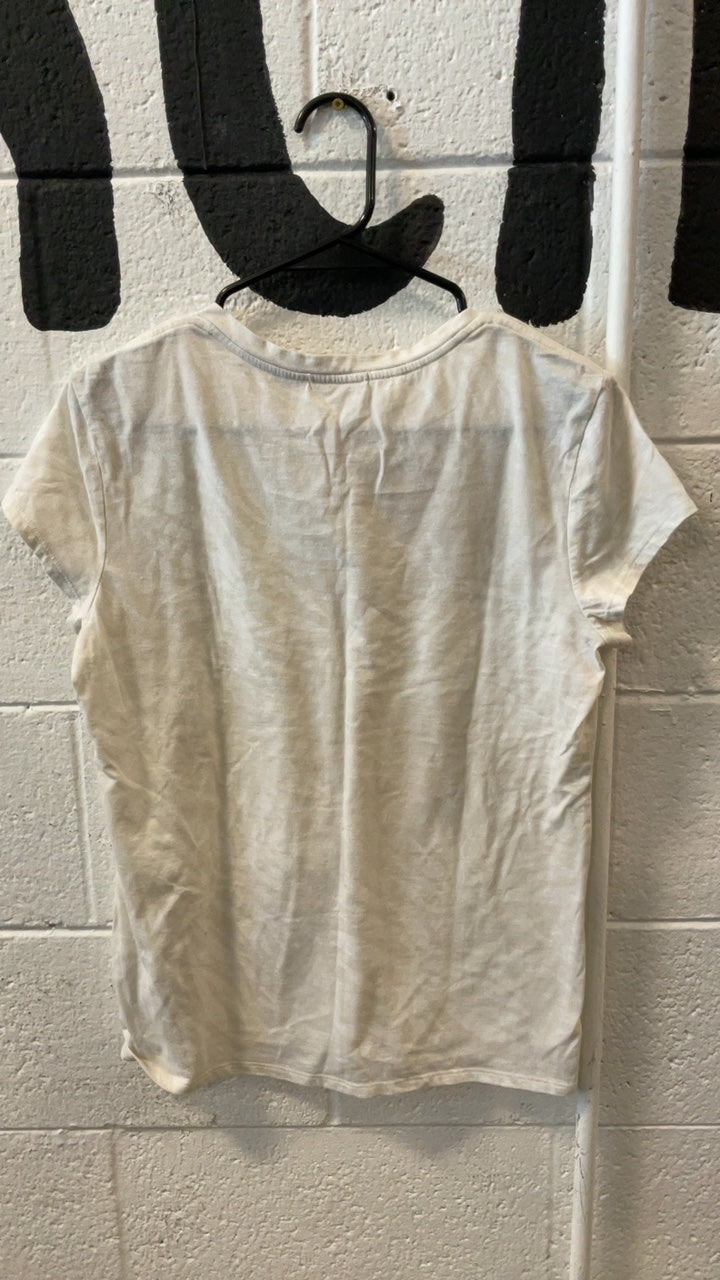 Patagonia Shirt M White Leaves