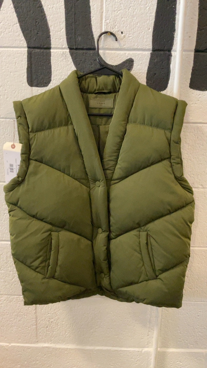 BLANKNYC Vest S Green