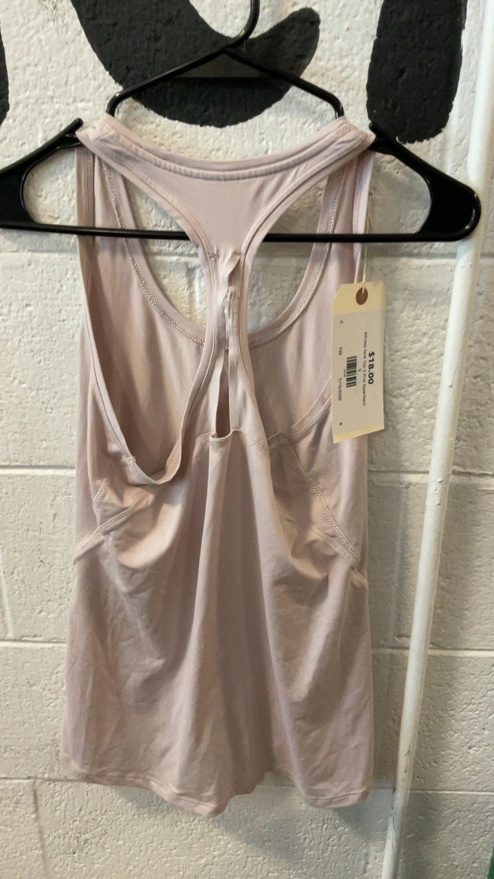 Athleta Tank Top S Pink Razerback