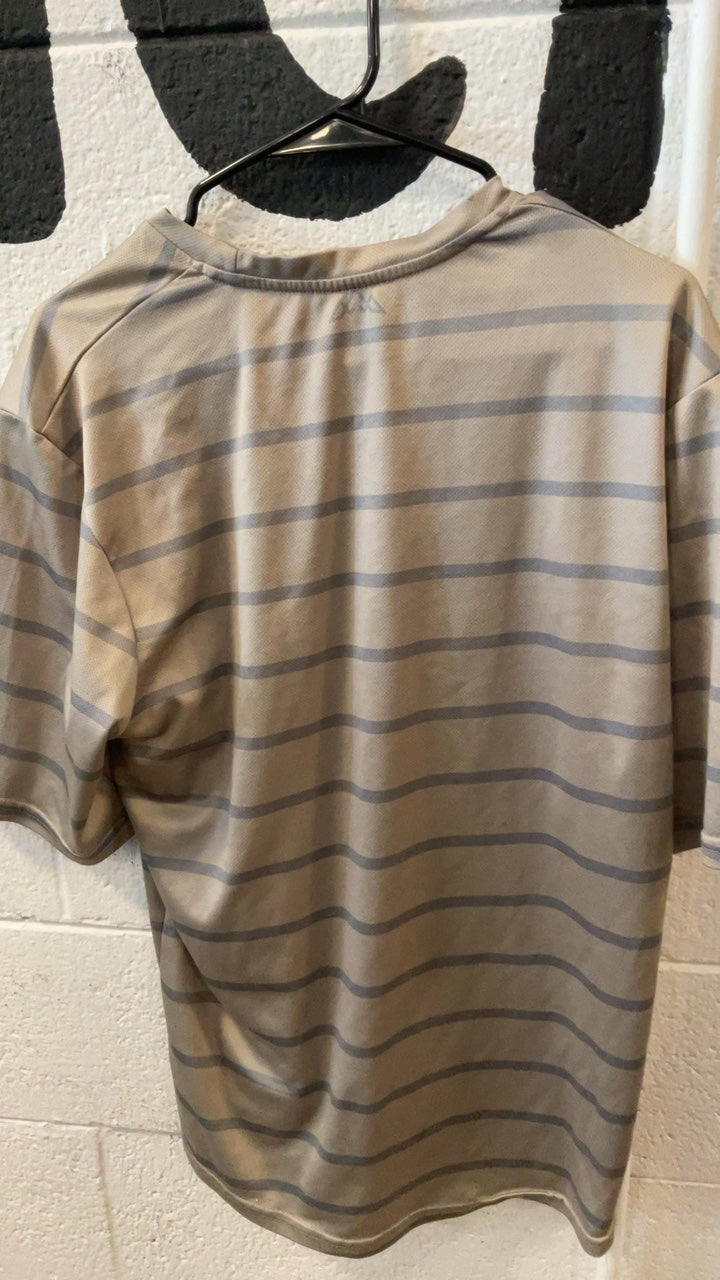 Tasco T-Shirt (Sport) M Brown/Grey Stripe