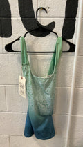 Prana Tank Top L Blue/Green Razerback