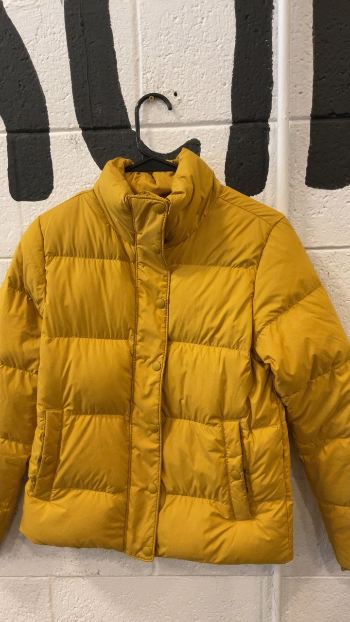 Patagonia Down Jacket XS Yellow Women's Silent Down