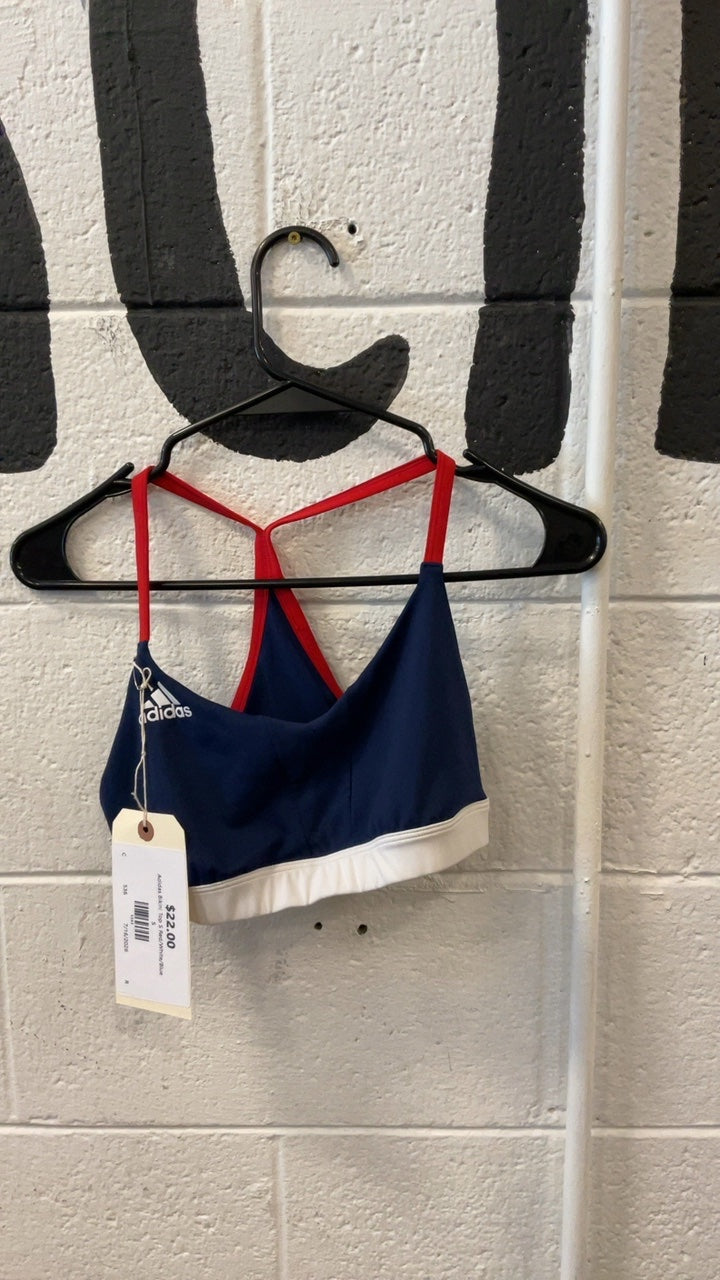 Adidas Bikini Top S Red/White/Blue