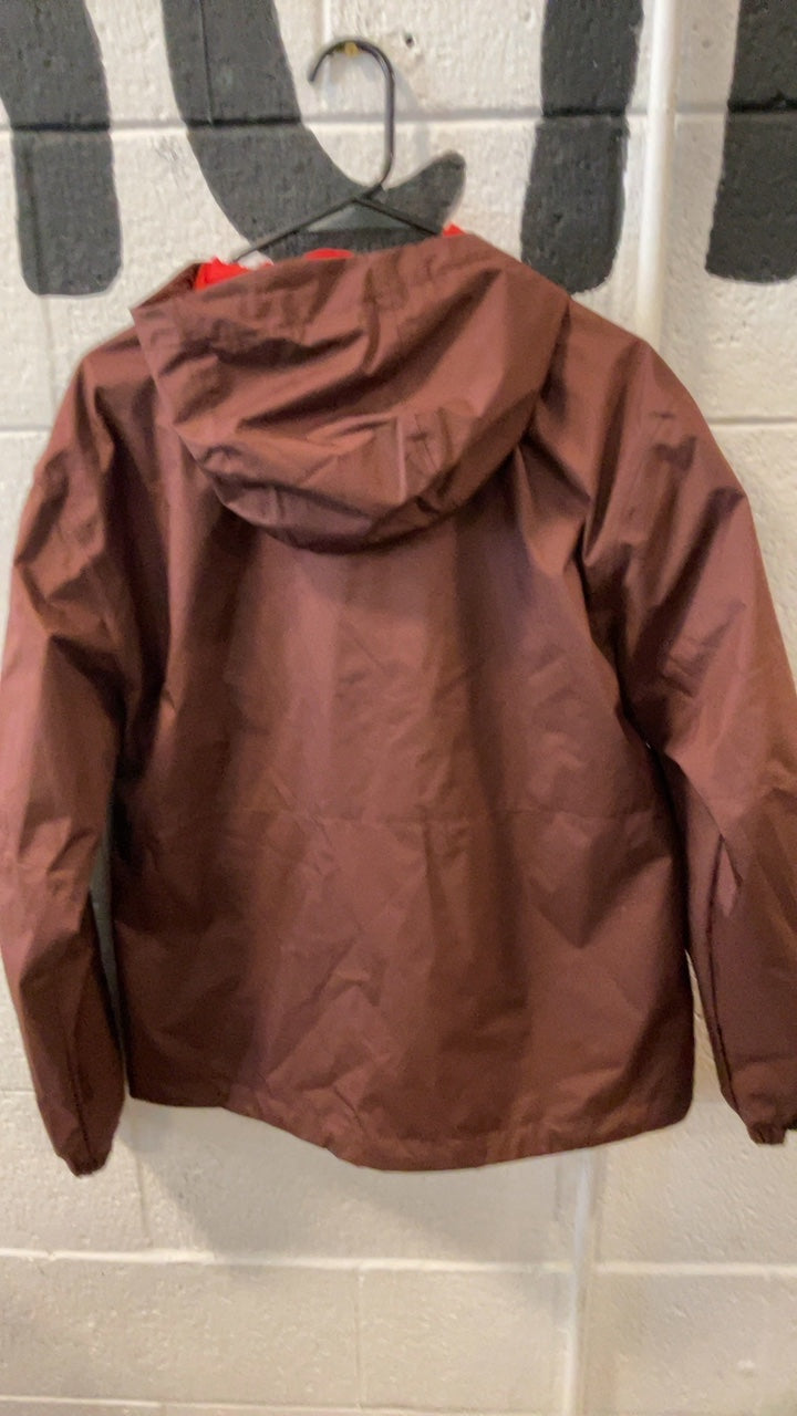 REI Rain Jacket M Maroon