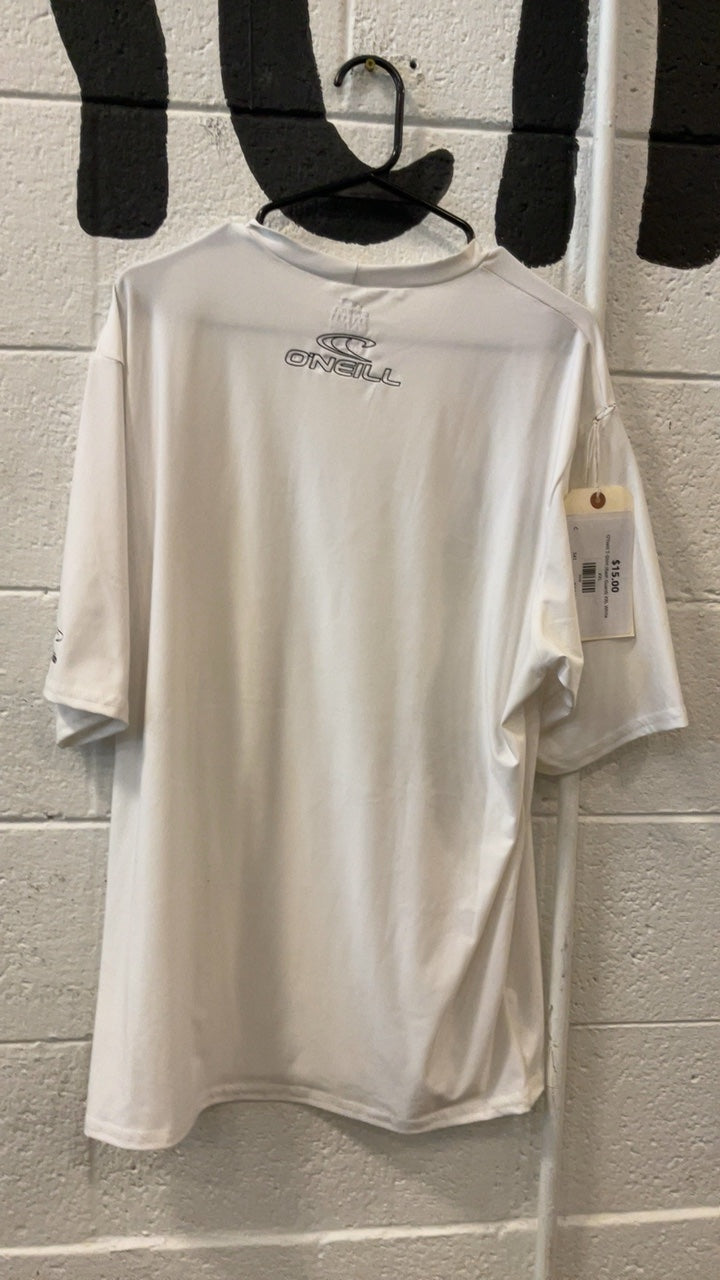 O'Neill T-Shirt (Rash Guard) XXL White