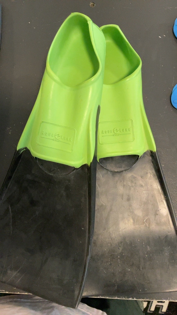 Aqua Lung Swimming (Fins) 10-13 Green/Black