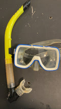 Tusa/Oceanic Swimming (Snorkel Set) Neon/Blue