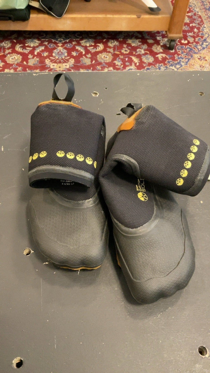 Solite Shoes (Surfing Booties) 9 3mm Black/Tan