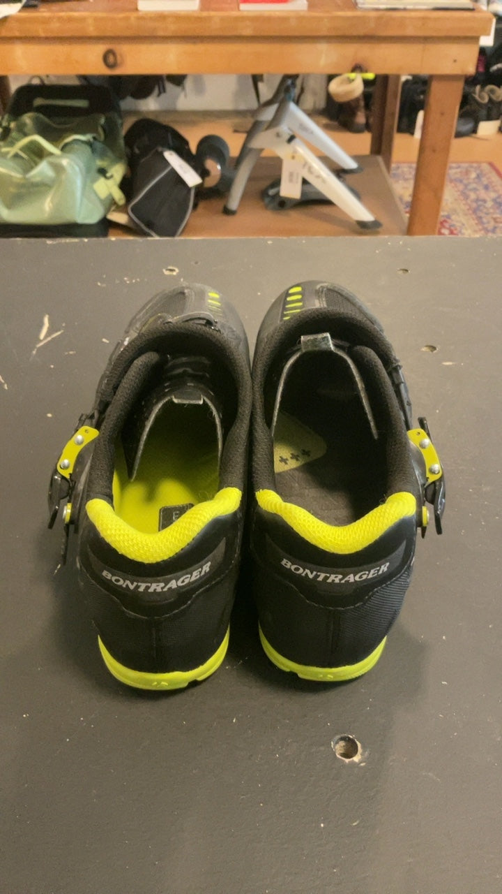 Bontrager Rhythm inForm Shoes (Cycling) 42/9 Black/Hi-Vis