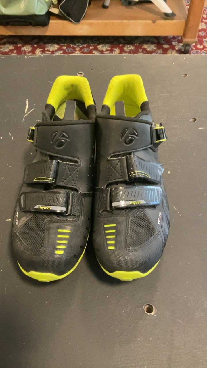 Bontrager Rhythm inForm Shoes (Cycling) 42/9 Black/Hi-Vis