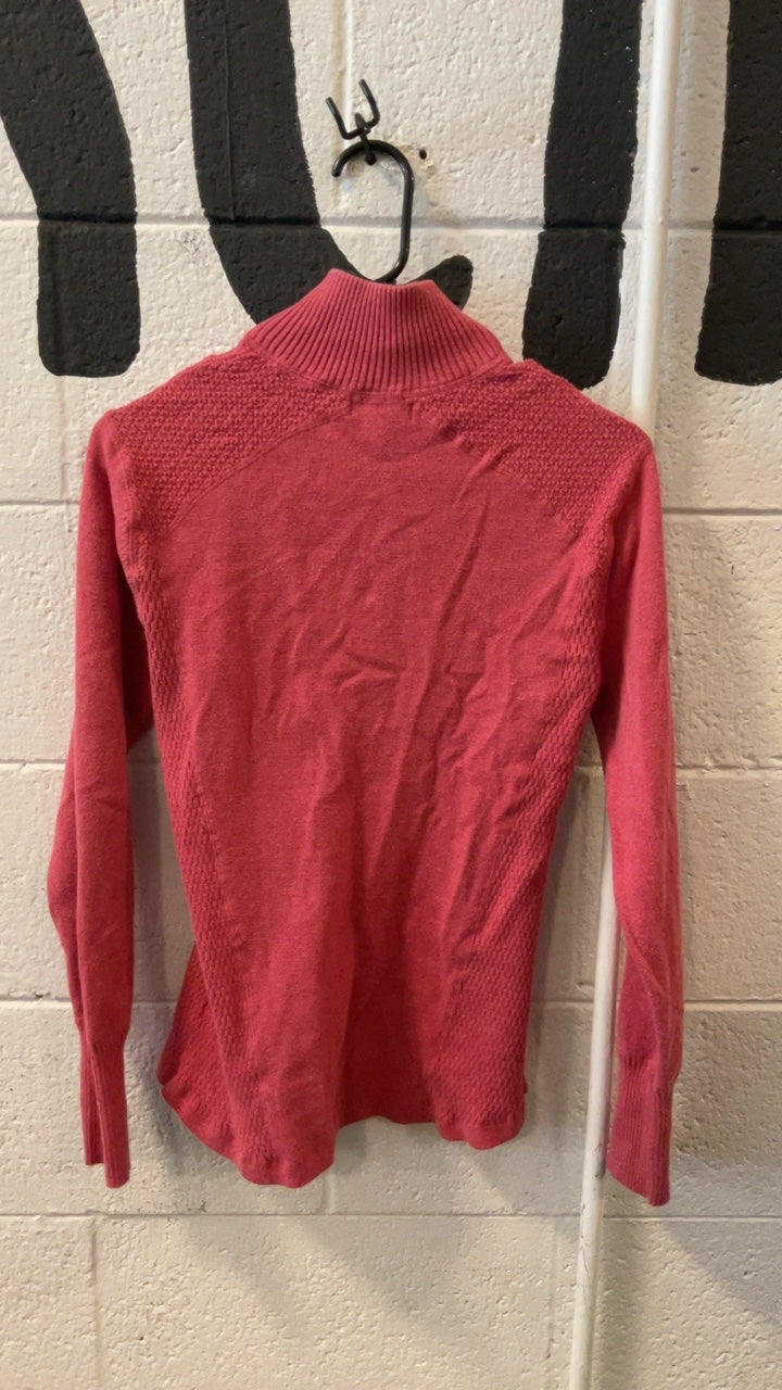 Eddie Bauer Jacket (Quarter-Zip) (No Hood) M Pink