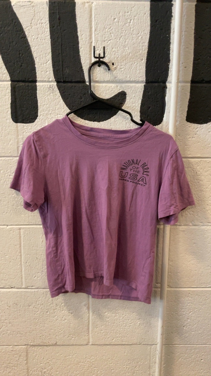 Parks Project National Parks of The USA T-Shirt XS Purple