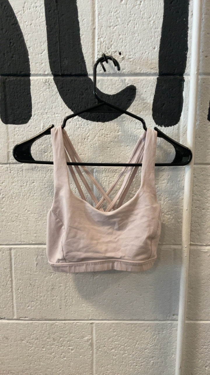 Lululemon Sports Bra S Pink