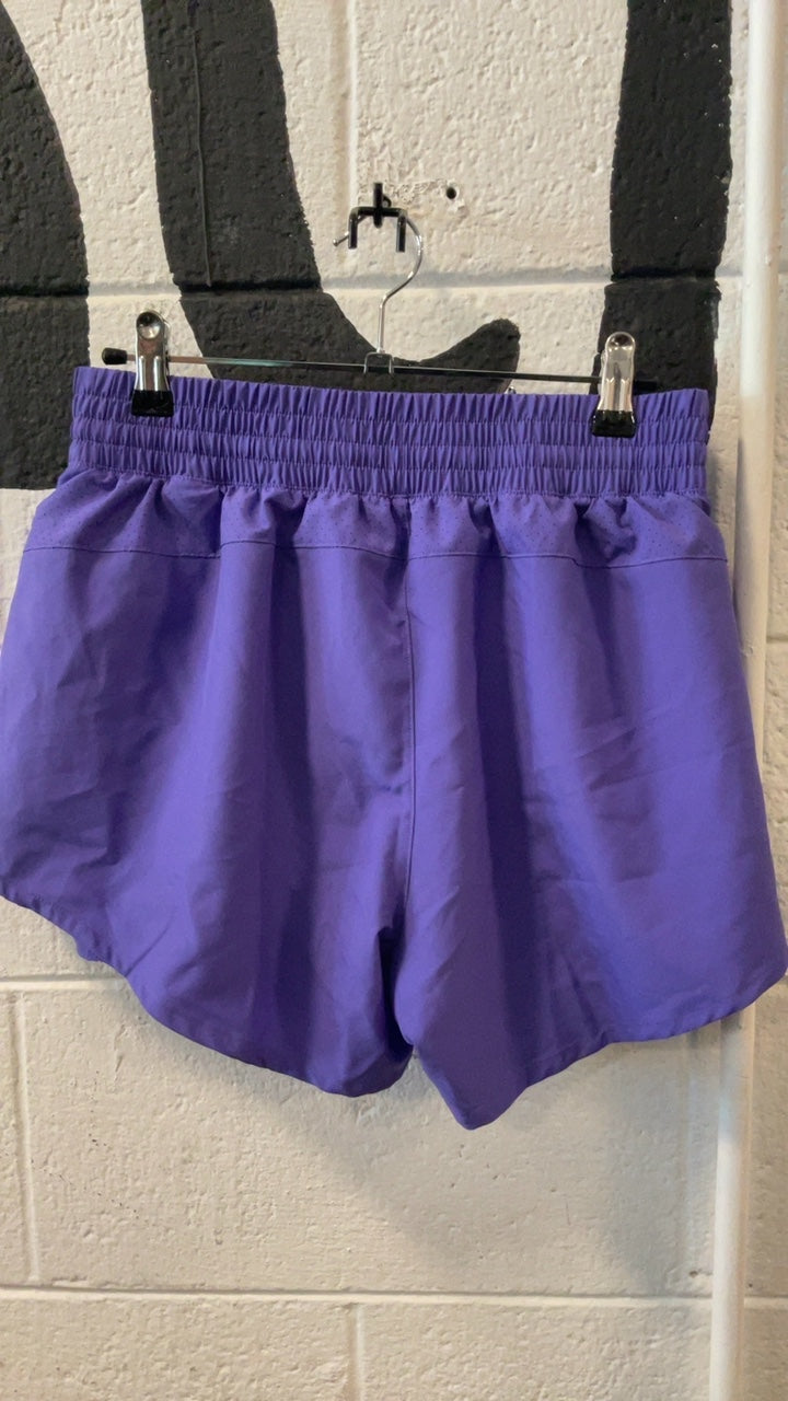Brooks Running Shorts M Purple