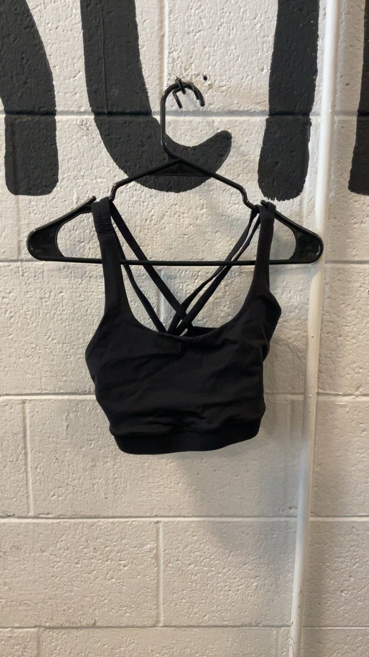 Lululemon Sports Bra S Black