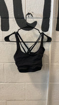 Lululemon Sports Bra S Black