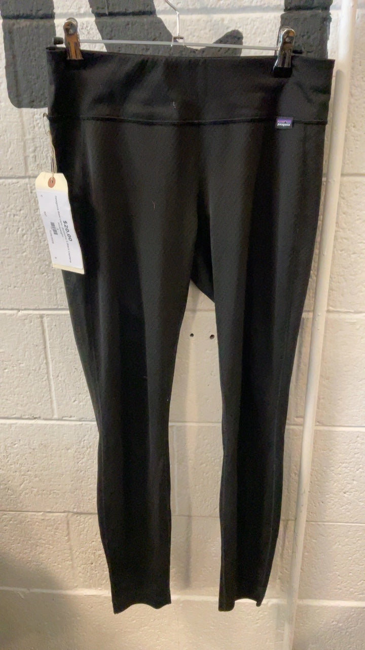 Patagonia Base Layer (Bottoms) S Black Capilene Midweight