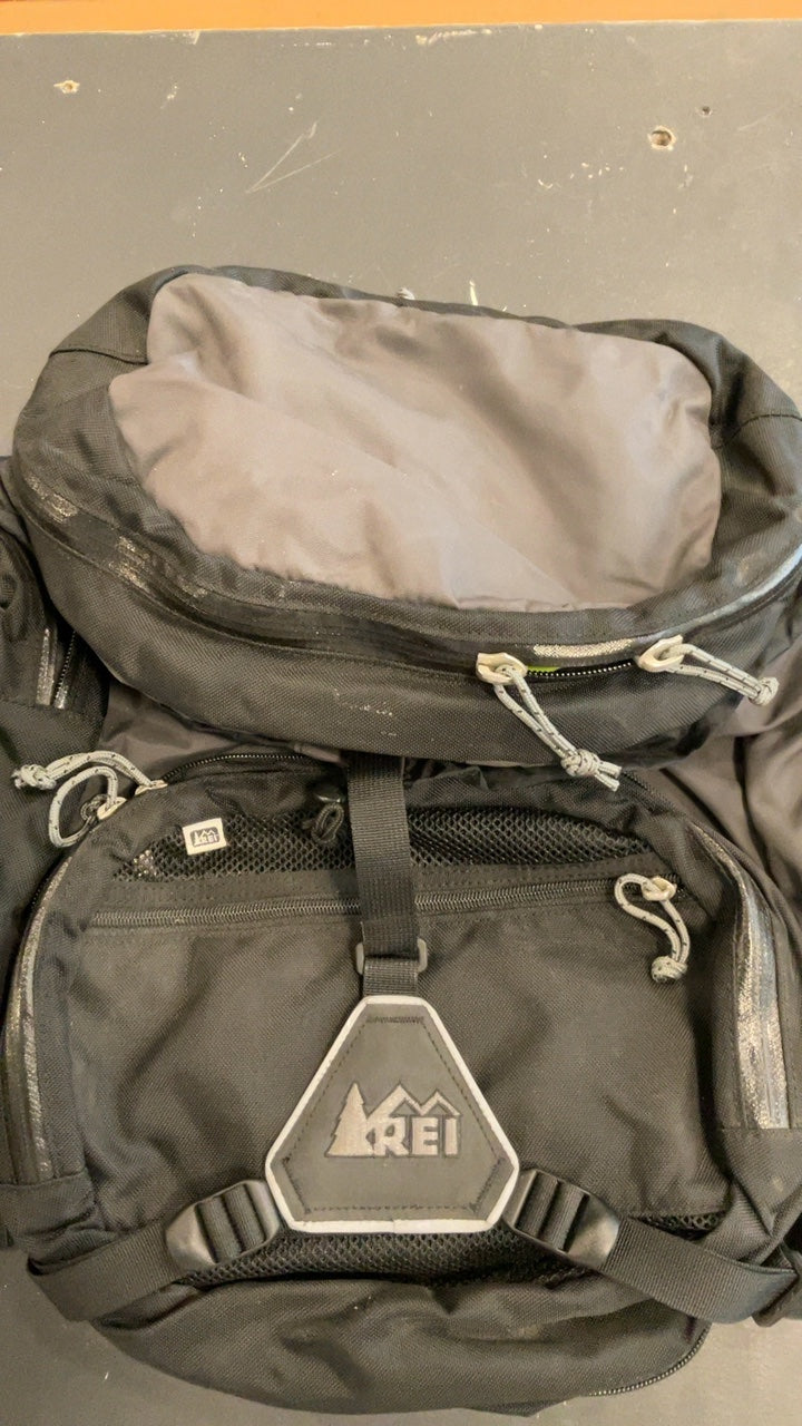 REI Pannier Black/Neon