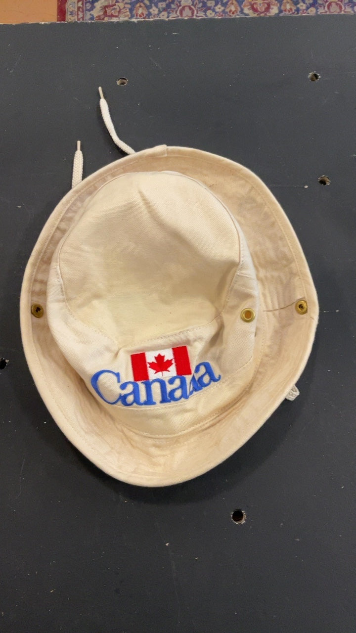 Canada Hat (Drawstring) Beige