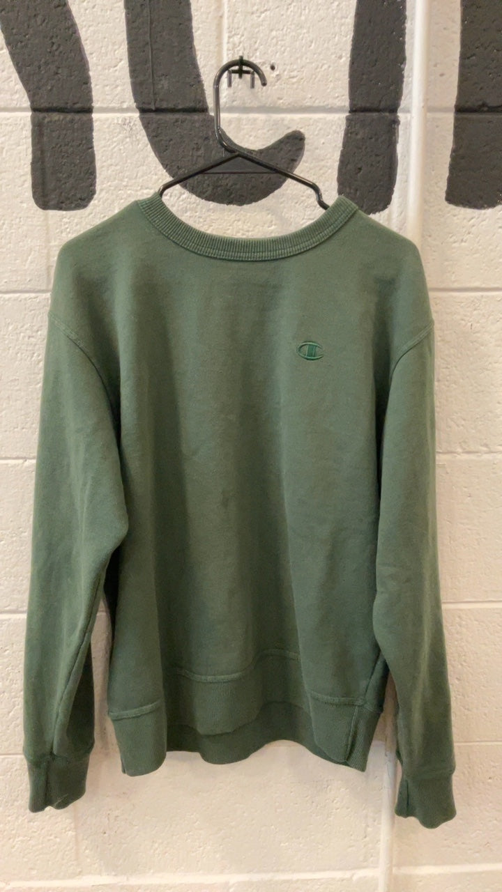 Champion Crew Neck M Green