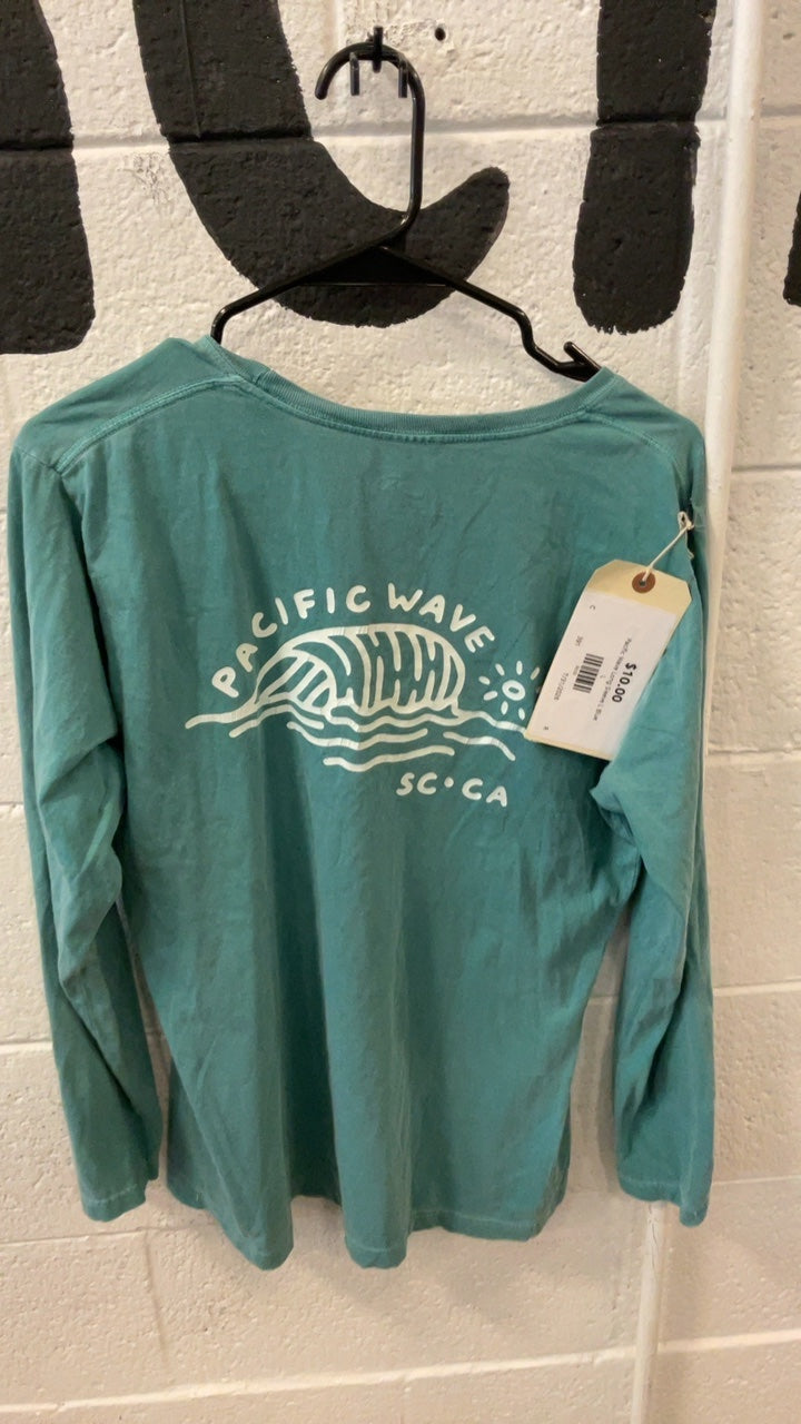 Pacific Wave Long Sleeve L Blue
