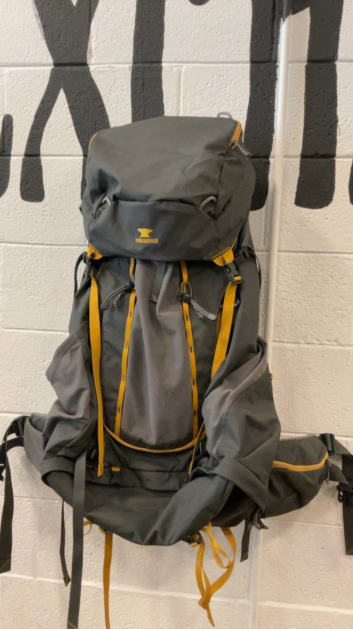 Mountain Smith Backpack Apex 100L Grey/Yellow