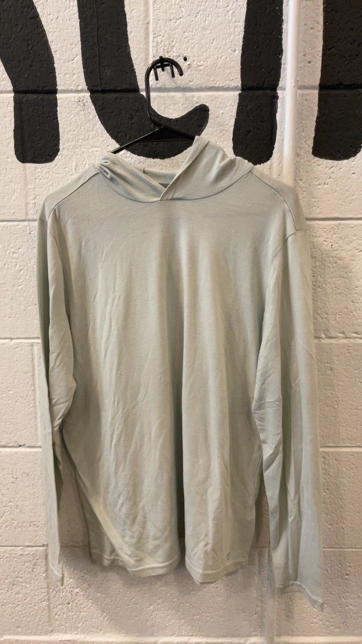 Free Fly Sun Shirt M Bamboo Teal/Blue/Grey