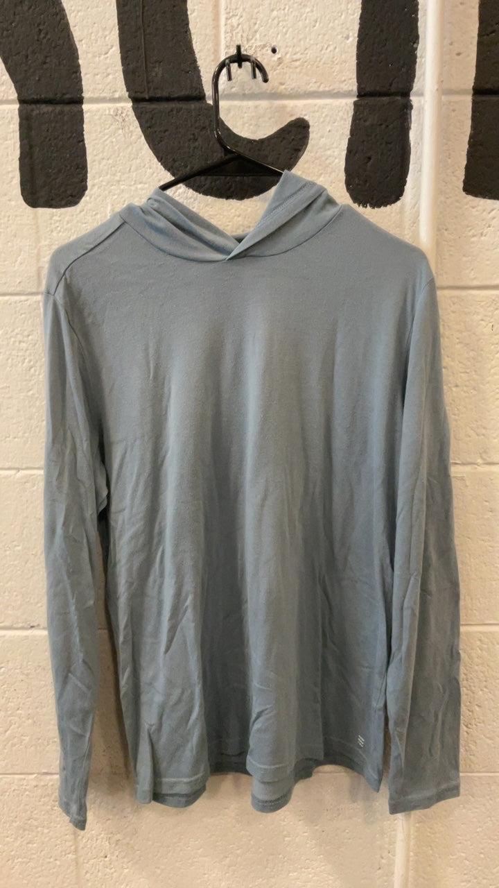Free Fly Sun Shirt M Bamboo Teal/Blue/Grey