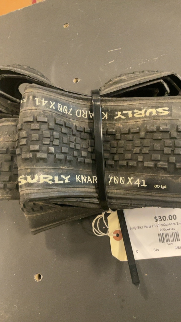 Surly Bike Parts (Tire) 700cx41cc 2-Pack Black Knard