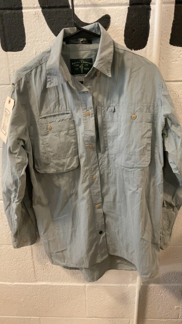 Royal Robins Longsleeve Button up S Teal